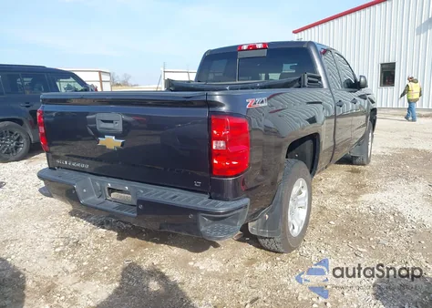 2016 Chevrolet Silverado 1500 2Lt из США, поврежденный, VIN 1GCVKREC5GZ138548